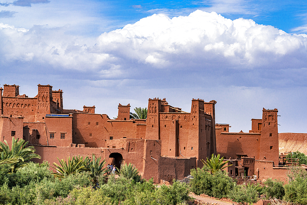 Ancient fortress (Ksar), Ait Ben Haddou, UNESCO World Heritage Site, Ouarzazate province, Morocco, North Africa, Africa