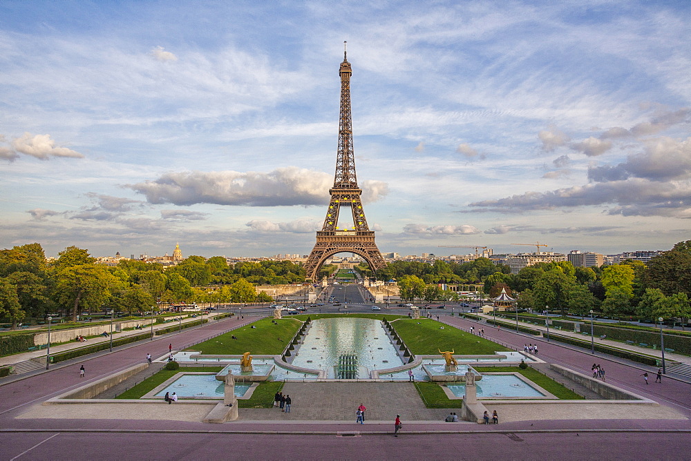 The Eiffel Tower, Champ de Mars, Paris, France, Europe