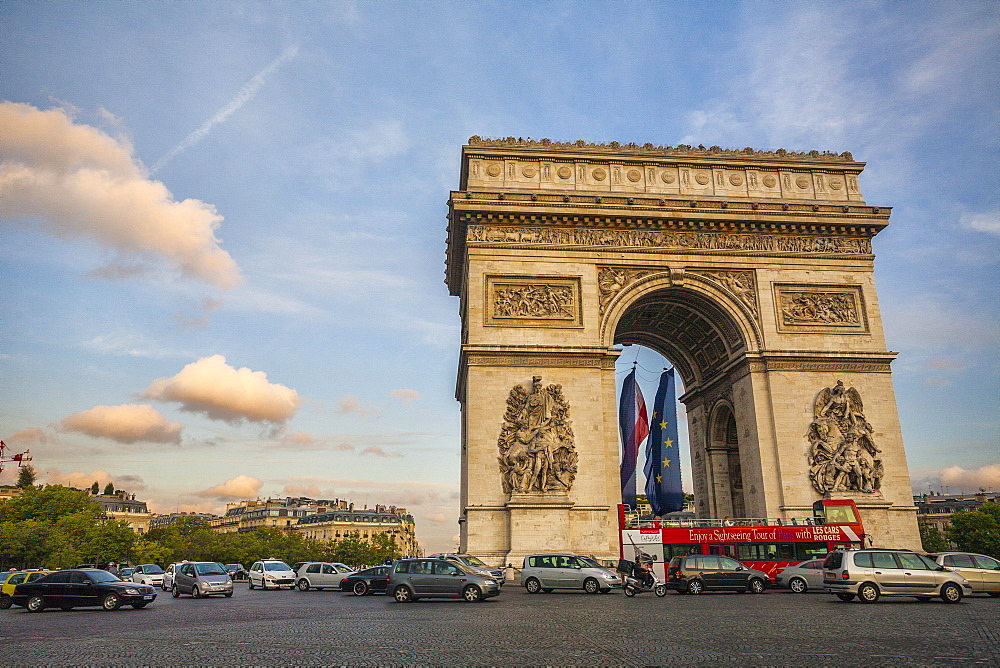 Arc de Triomphe, Paris, France, Europe