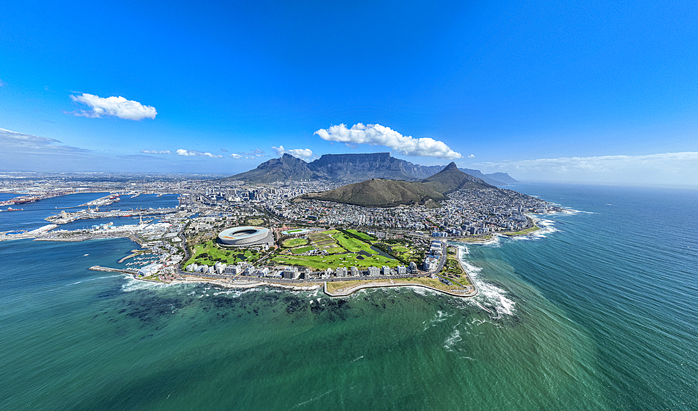 Panorama of Cape Town, South Africa, Africa