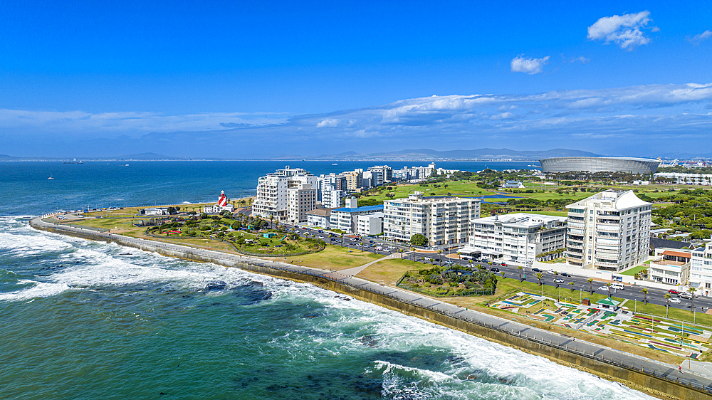 Aerial of Cape Town, South Africa, Africa