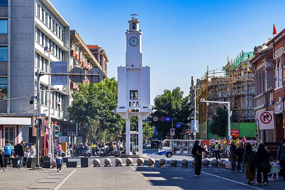 Old British clock tower, Quanzhou, UNESCO World Heritage Site, Fujian, China, Asia