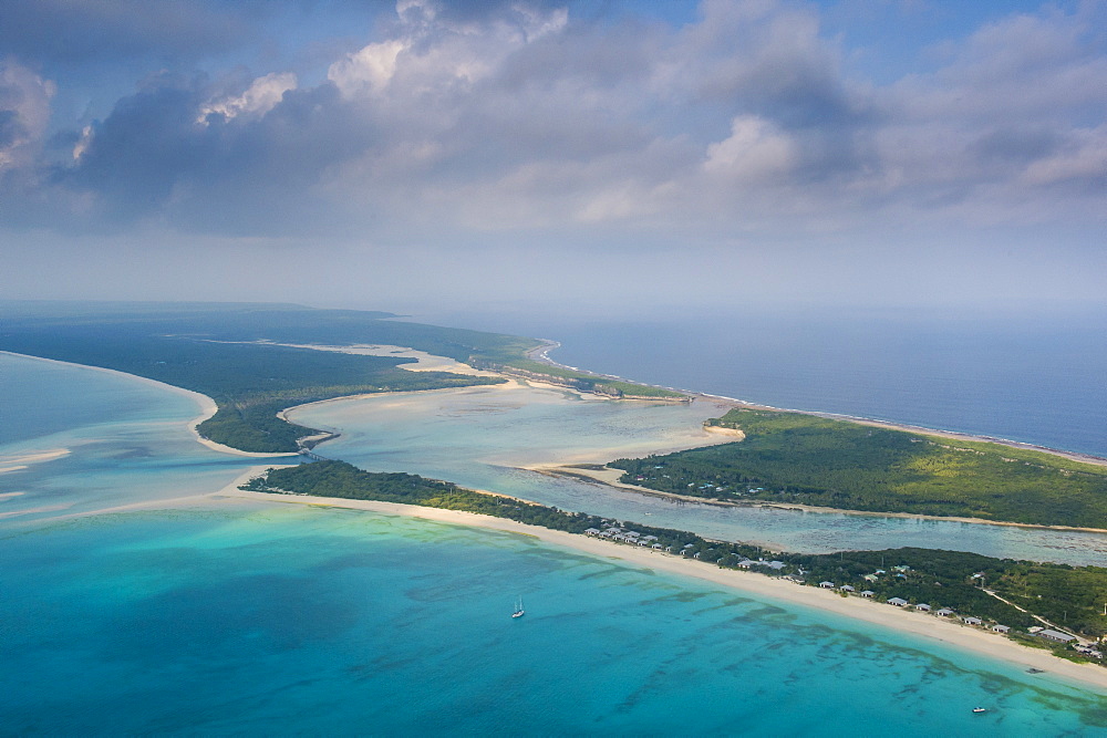 Aerial of Ouvea, Loyalty Islands, New Caledonia, Pacific