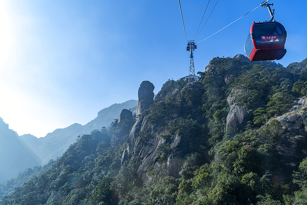 The Taoist Sanqing Mountain, UNESCO World Heritage Site, Jiangxi, China, Asia