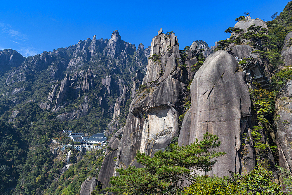 The Taoist Sanqing Mountain, UNESCO World Heritage Site, Jiangxi, China, Asia