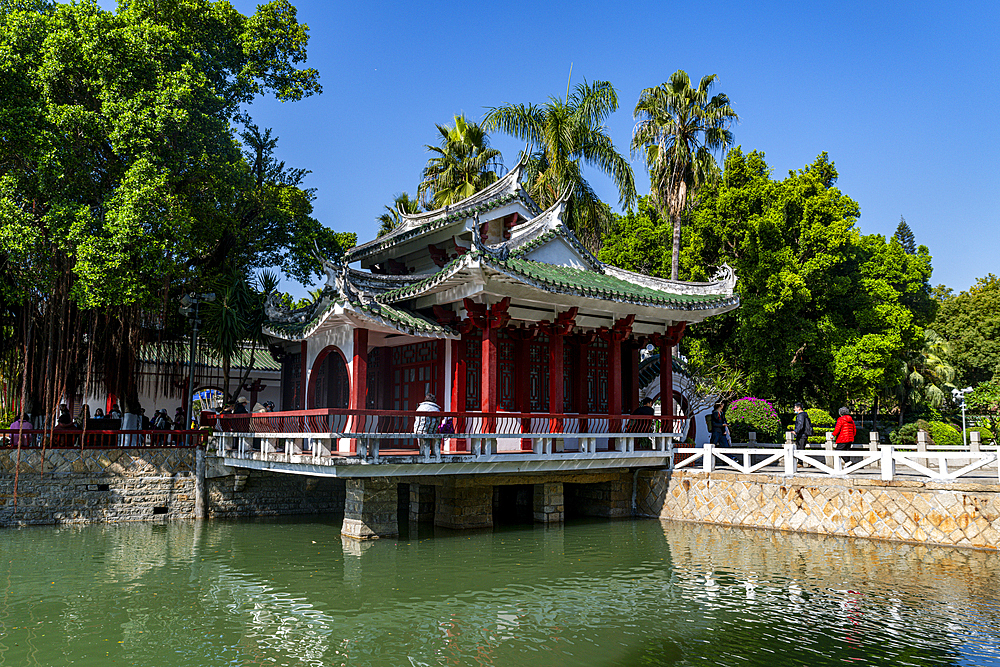 Shuzhuang Garden, Kulangsu International Settlement, UNESCO World Heritage Site, Xiamen, Fujian, China, Asia