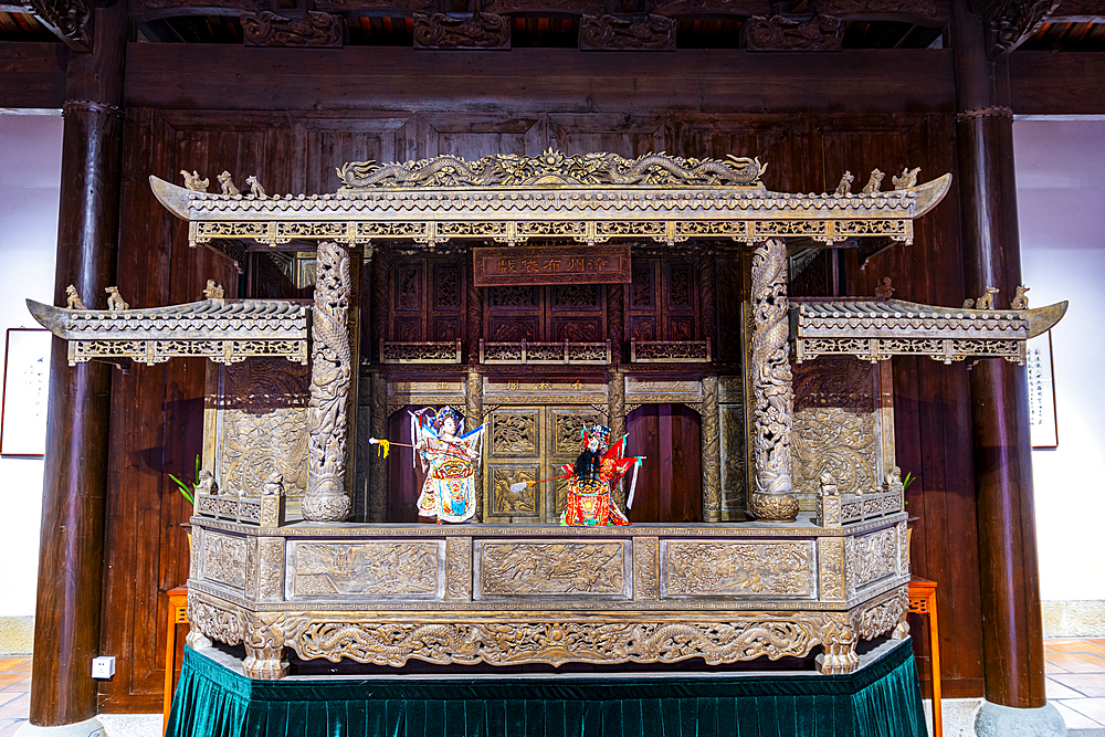 Puppet museum in the historic center of Zhangzhou, Fujian, China, Asia