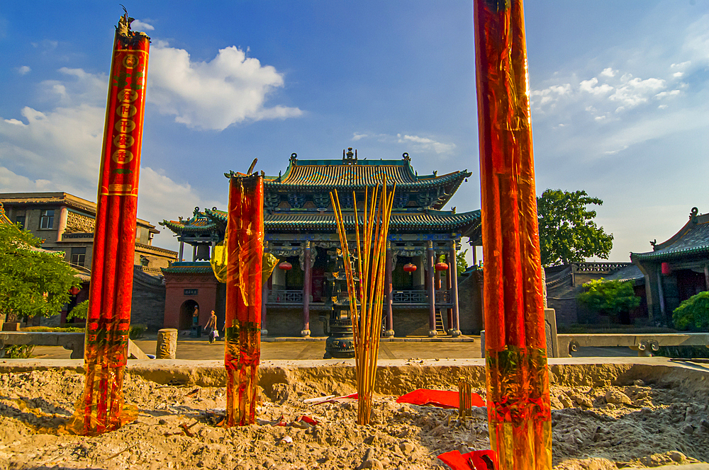 The historic old town of Pingyao (Ping Yao), UNESCO World Heritage Site, Shanxi, China, Asia