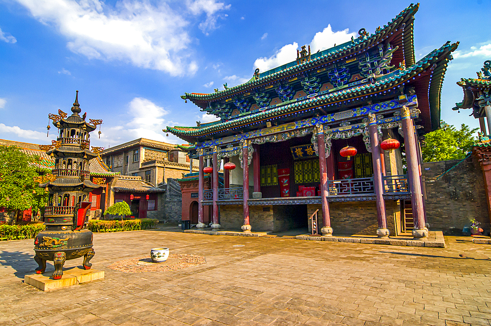 The historic old town of Pingyao (Ping Yao), UNESCO World Heritage Site, Shanxi, China, Asia