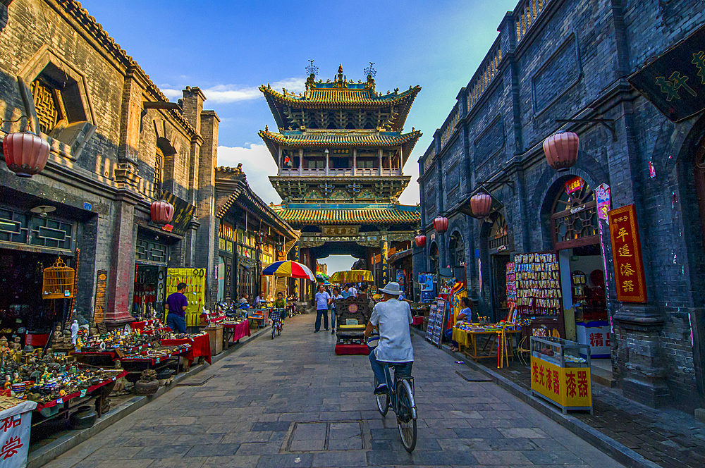 The historic old town of Pingyao (Ping Yao), UNESCO World Heritage Site, Shanxi, China, Asia