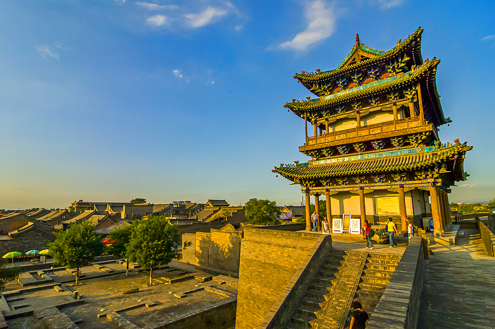 The historic old town of Pingyao (Ping Yao), UNESCO World Heritage Site, Shanxi, China, Asia