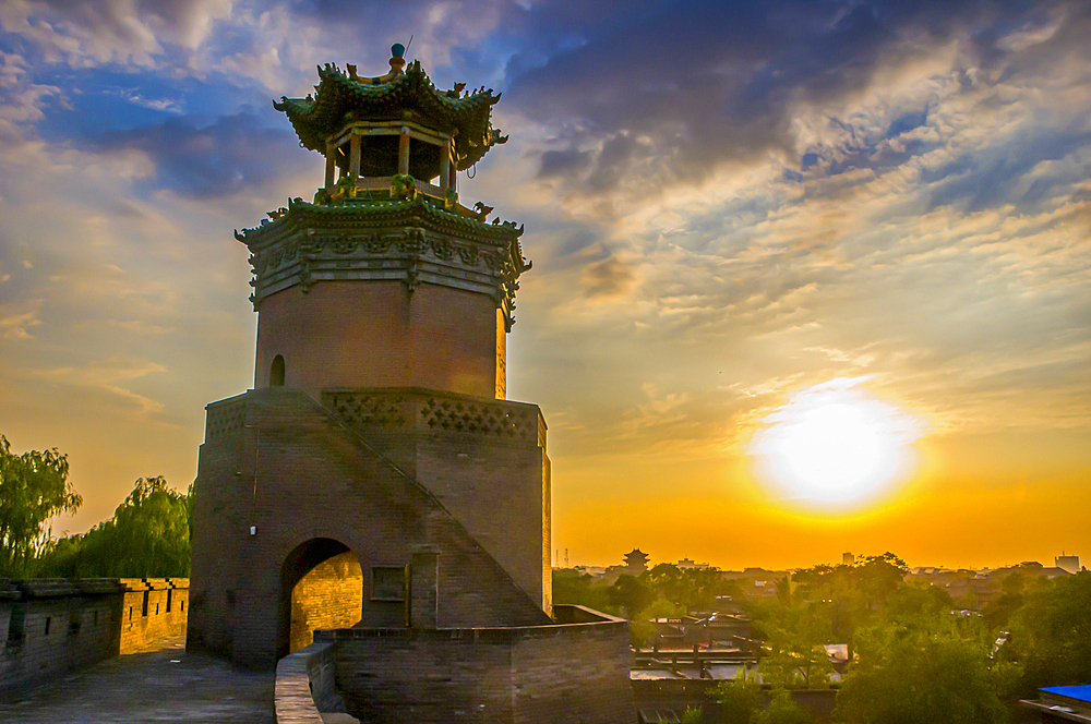 The historic old town of Pingyao (Ping Yao), UNESCO World Heritage Site, Shanxi, China, Asia