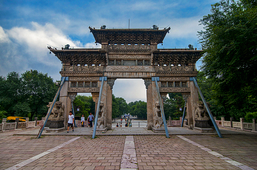 The Zhaoling Tomb of the Qing Dynasty (The North Tomb), UNESCO World Heritage Site, Shenyang, Liaoning, China, Asia