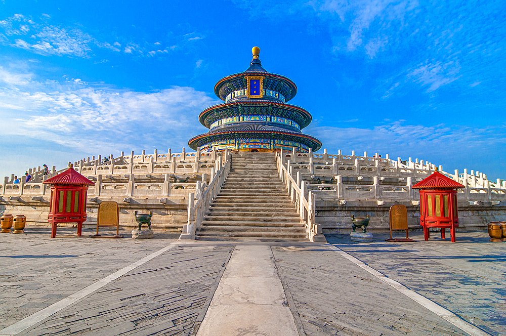 The Temple of Harvest (Temple of Heaven), UNESCO World Heritage Site, Beijing, China, Asia