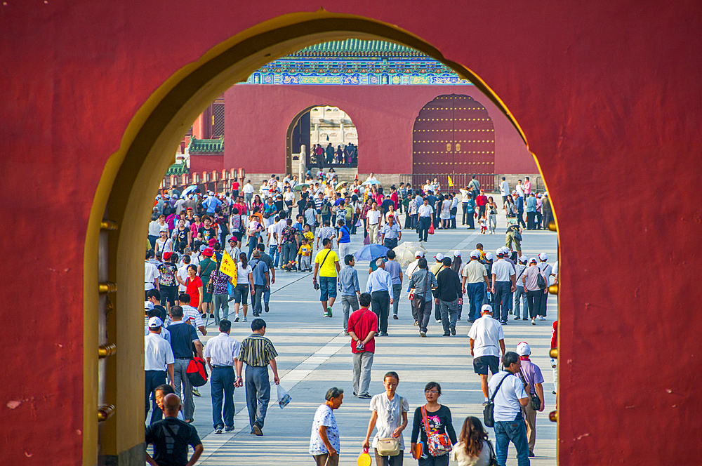 The Temple of Harvest (Temple of Heaven), UNESCO World Heritage Site, Beijing, China, Asia