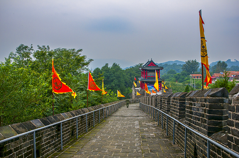 The Tiger Mountain Great Wall, UNESCO World Heritage Site, at Dandong, Liaoning, China, Asia