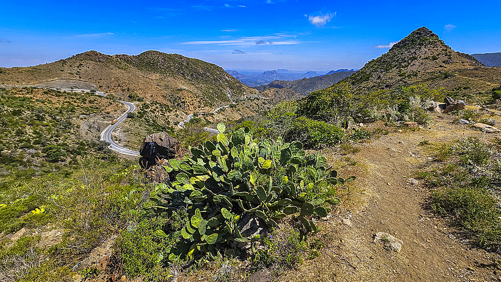 View over the Sheikh Mountains, Somaliland, Somalia, Africa