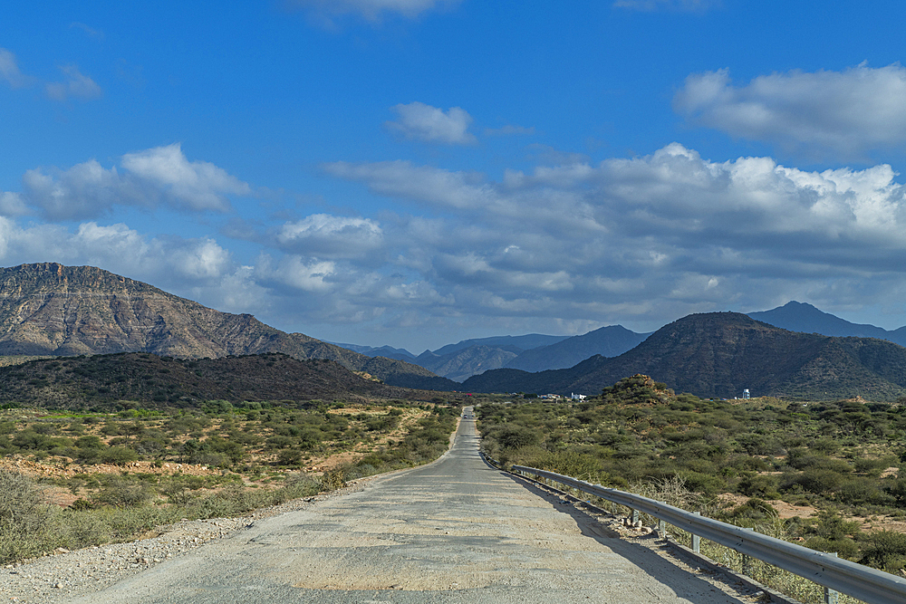 View over the Sheikh Mountains, Somaliland, Somalia, Africa