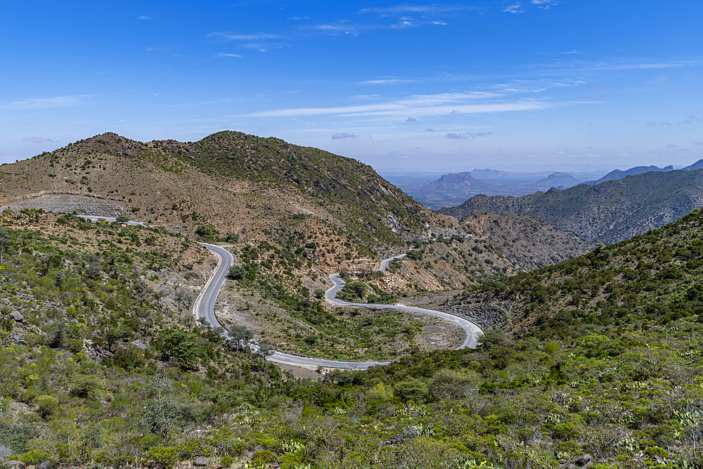 View over the Sheikh Mountains, Somaliland, Somalia, Africa