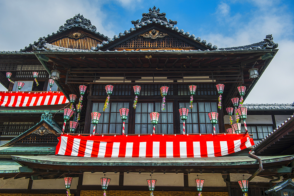 Dogo Onsen old spa, Matsuyama, Shikoku, Japan, Asia