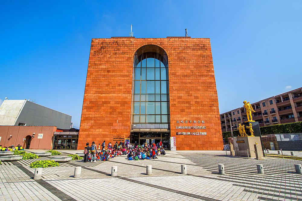 Nagasaki Atomic Bomb Museum, Nagasaki Peace Park, Nagasaki, Kyushu, Japan, Asia