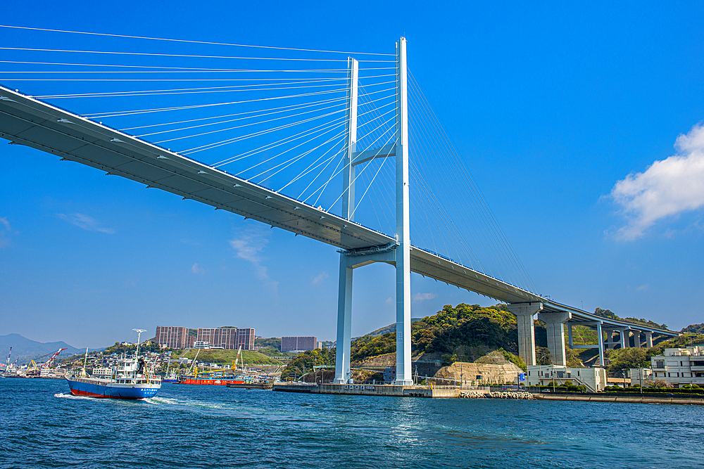 Megami Bridge, Nagasaki, Kyushu, Japan, Asia