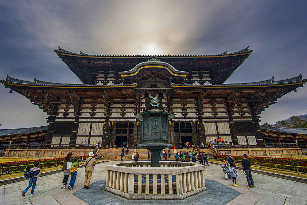 Todaiji Temple, UNESCO World Heritage Site, Nara, Kansai, Honshu, Japan, Asia