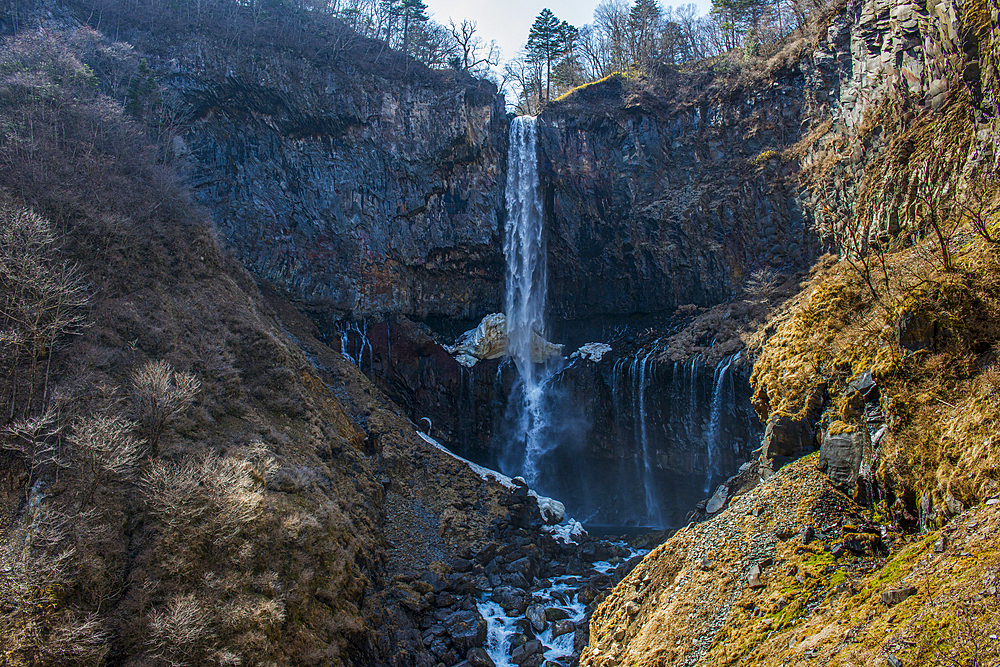 Kegon Waterfall (Kegon no taki), UNESCO World Heritage Site, Nikko, Tochigi Prefecture, Kanto, Honshu, Japan, Asia