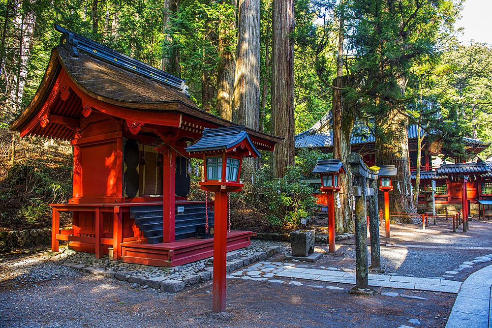 Futarasan Shrine, UNESCO World Heritage Site, Nikko, Tochigi Prefecture, Kanto, Honshu, Japan, Asia