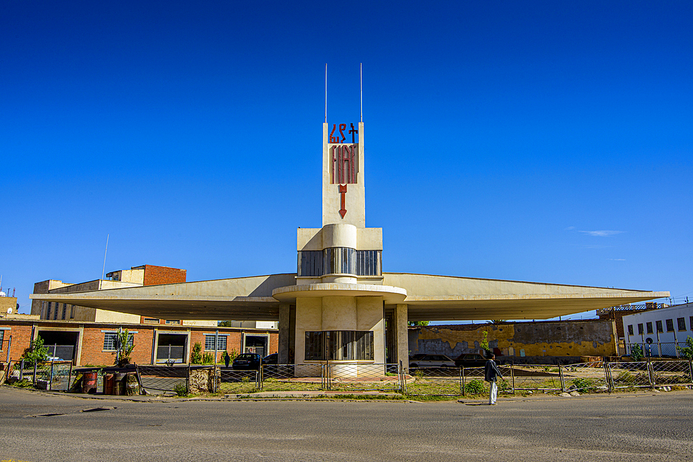 Fiat Tagliero Building, Asmara, Eritrea, Africa