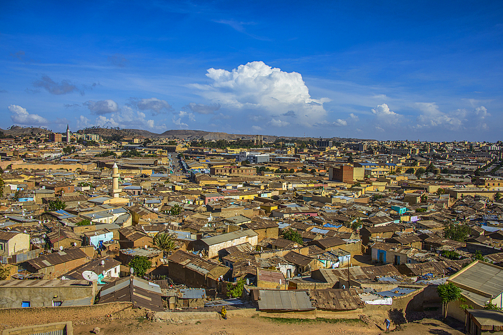 View over Asmara, Eritrea, Africa