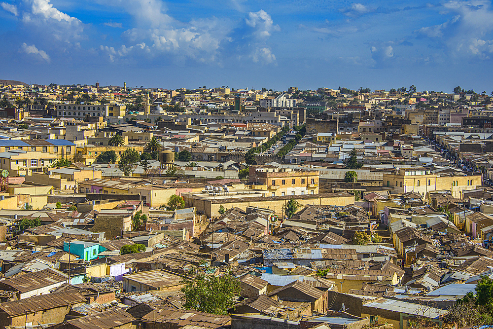 View over Asmara, Eritrea, Africa