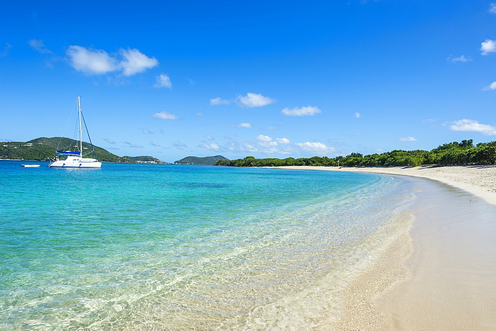 Long bay beach, Beef island, Tortola, British Virgin Islands, West Indies, Caribbean, Central America