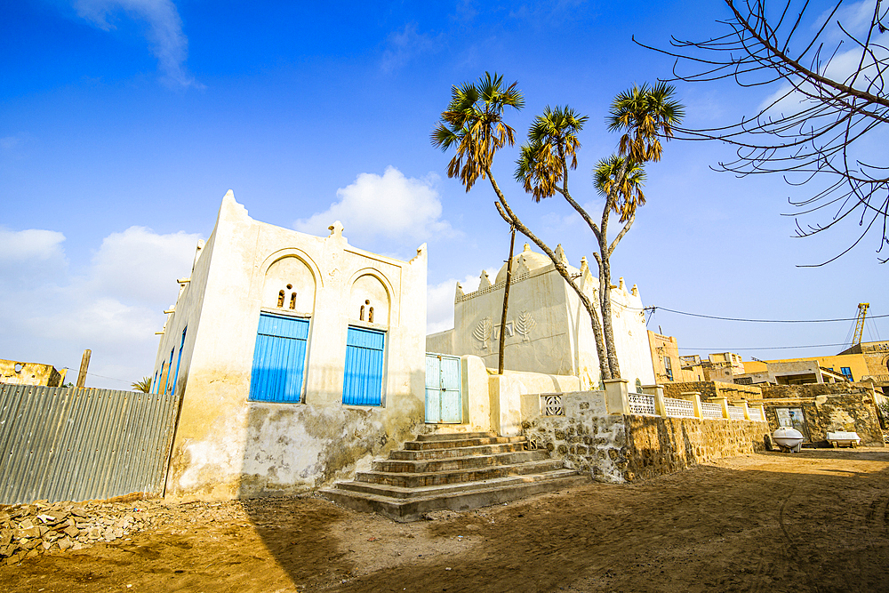 Sheik Hamal Mosque in the old port town of Massawa, Eritrea, Africa