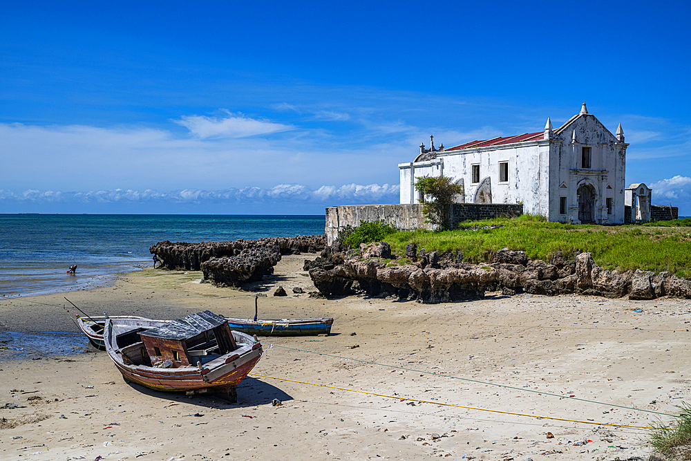 Church of San Antonio, Island of Mozambique, UNESCO World Heritage Site, Mozambique, Africa