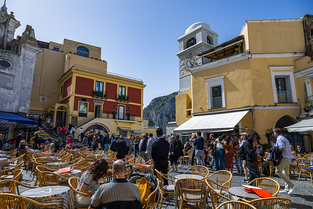 Town of Capri, Island of Capri, Gulf of Naples, Campania, Italy, Europe