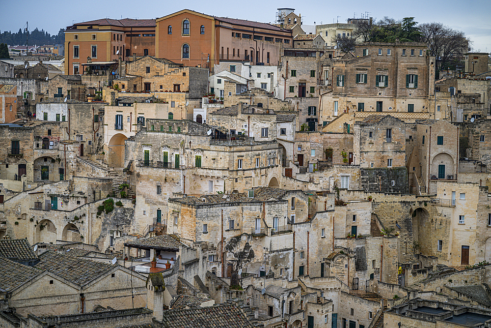 Sassi di Matera, UNESCO World Heritage Site, Basilicata, Italy, Europe