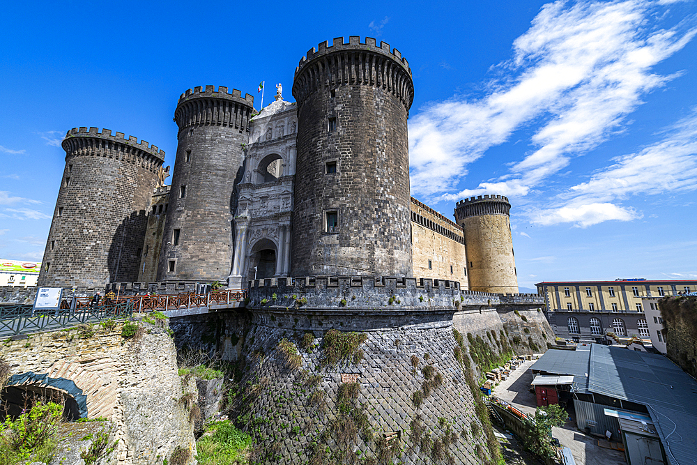 Castel Nuovo, the historic Centre of Naples (Napoli), UNESCO World Heritage Site, Campania, Italy, Europe