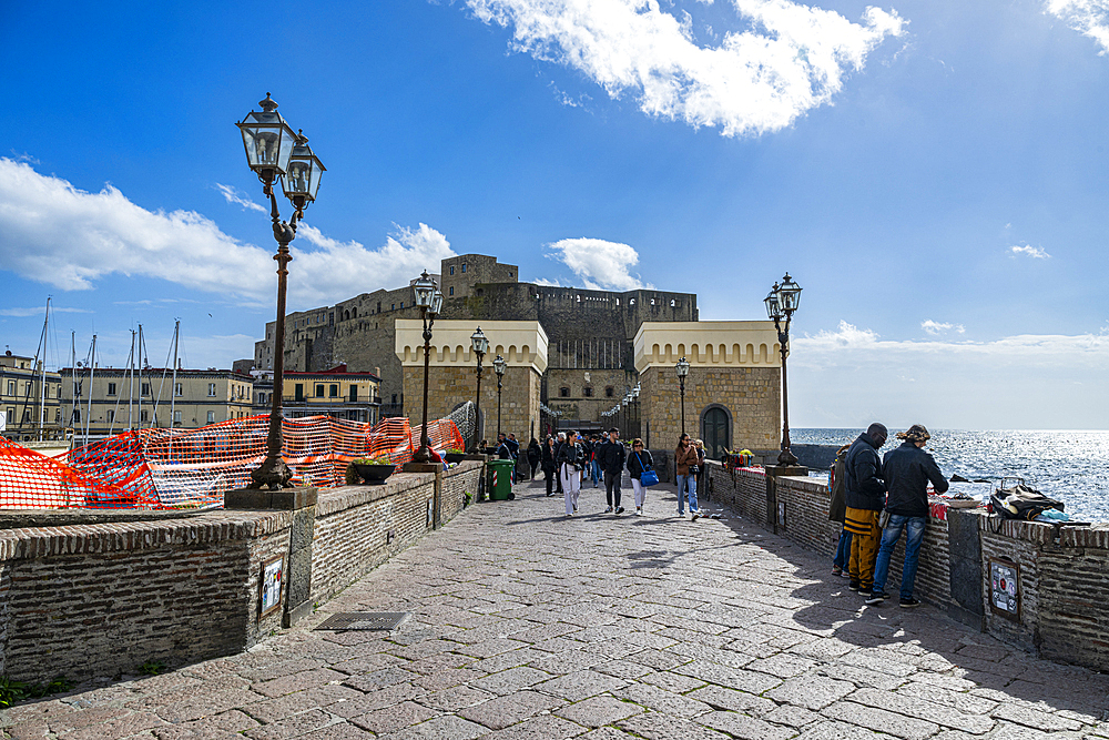 Ovo Castle, the historic Centre of Naples (Napoli), UNESCO World Heritage Site, Campania, Italy, Europe