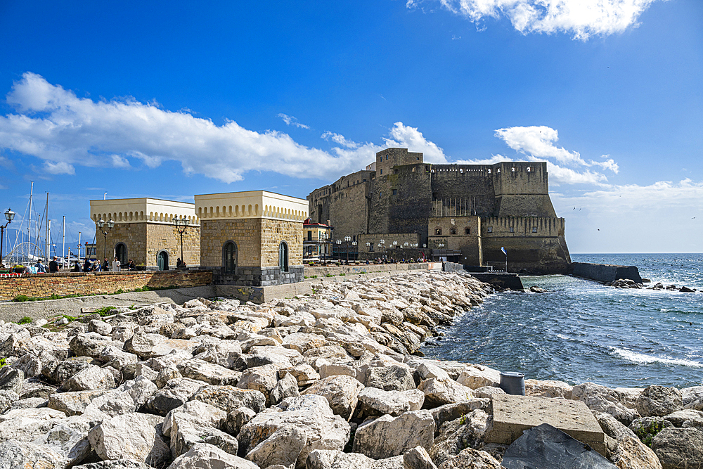 Ovo Castle, the historic Centre of Naples (Napoli), UNESCO World Heritage Site, Campania, Italy, Europe