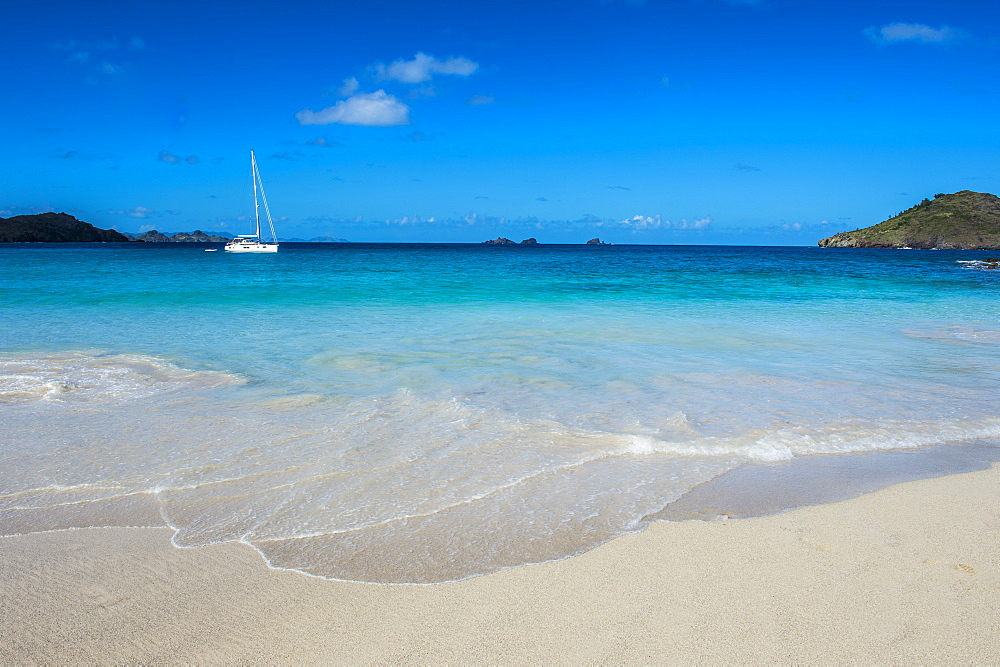 Flamand Beach, St. Barth (Saint Barthelemy), Lesser Antilles, West Indies, Caribbean, Central America