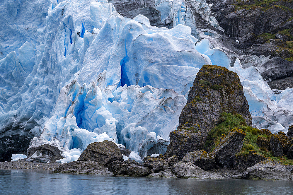 Aguila glacier, Tierra del Fuego, Chile, South America