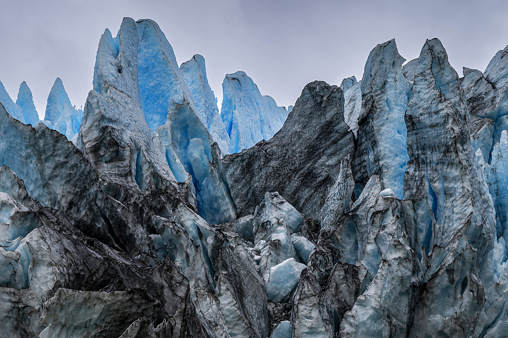 Aguila glacier, Tierra del Fuego, Chile, South America