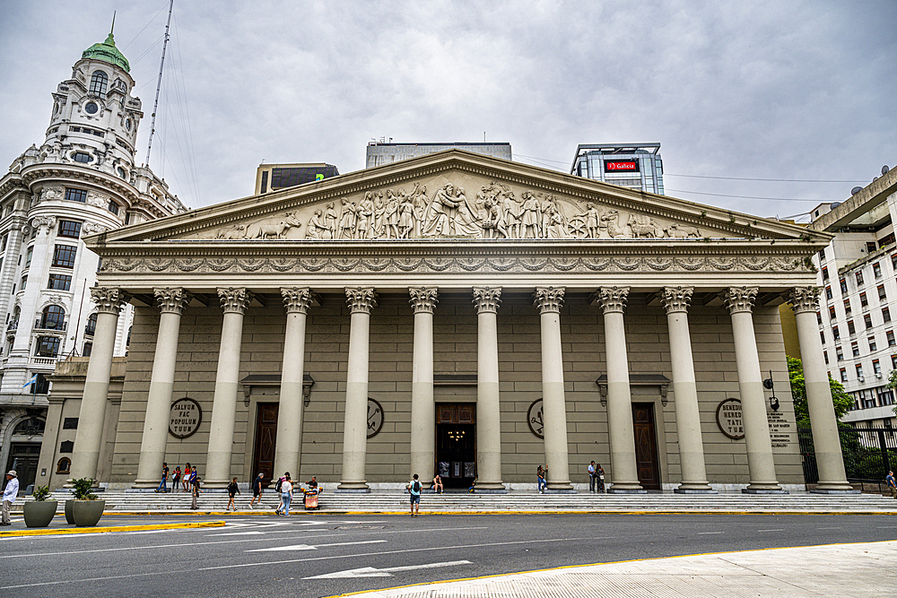 Buenos Aires Metropolitan Cathedral, Plaza Mayor, Center of Buenos Aires, Argentina, South America