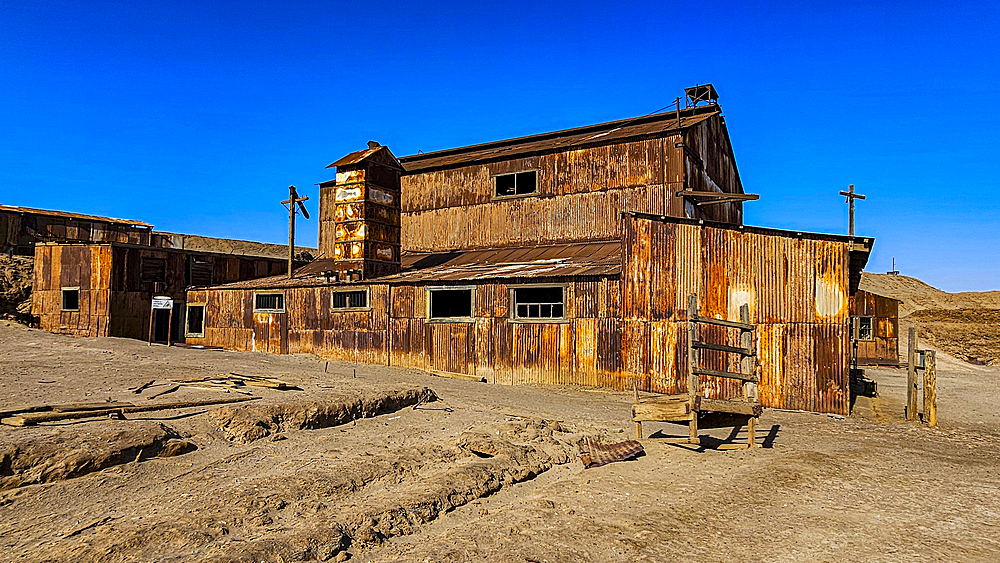 Humberstone Saltpeter Works, UNESCO World Heritage Site, northern Atacama, Chile, South America