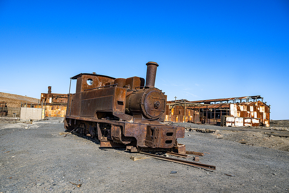 Humberstone Saltpeter Works, UNESCO World Heritage Site, northern Atacama, Chile, South America