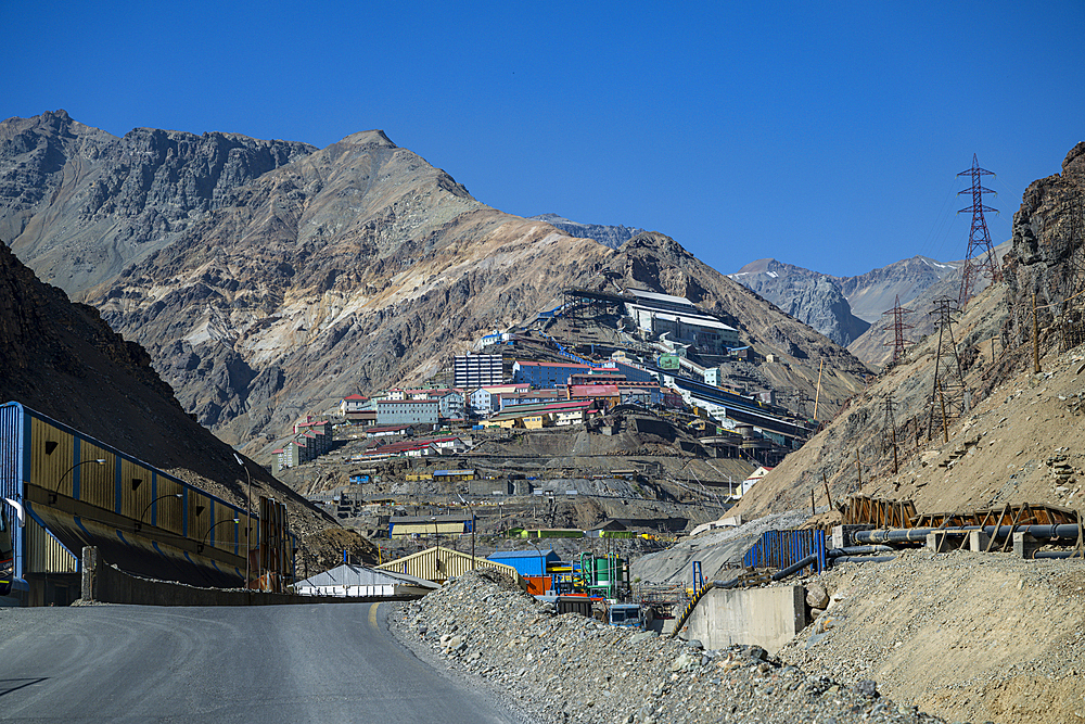 Sewell Mining Town, UNESCO World Heritage Site, Chile, South America