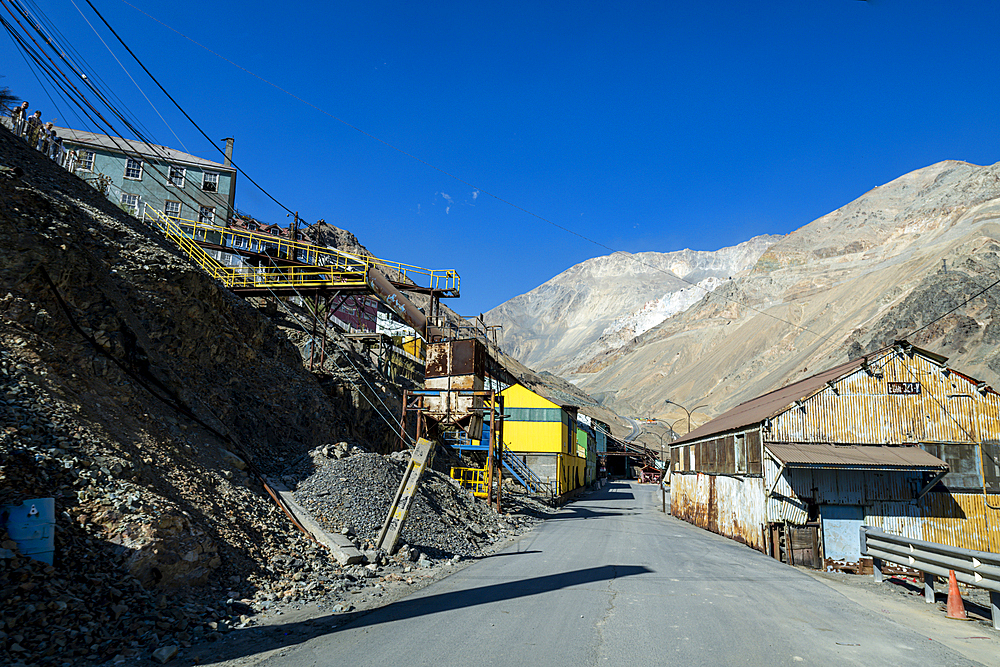 Sewell Mining Town, UNESCO World Heritage Site, Chile, South America