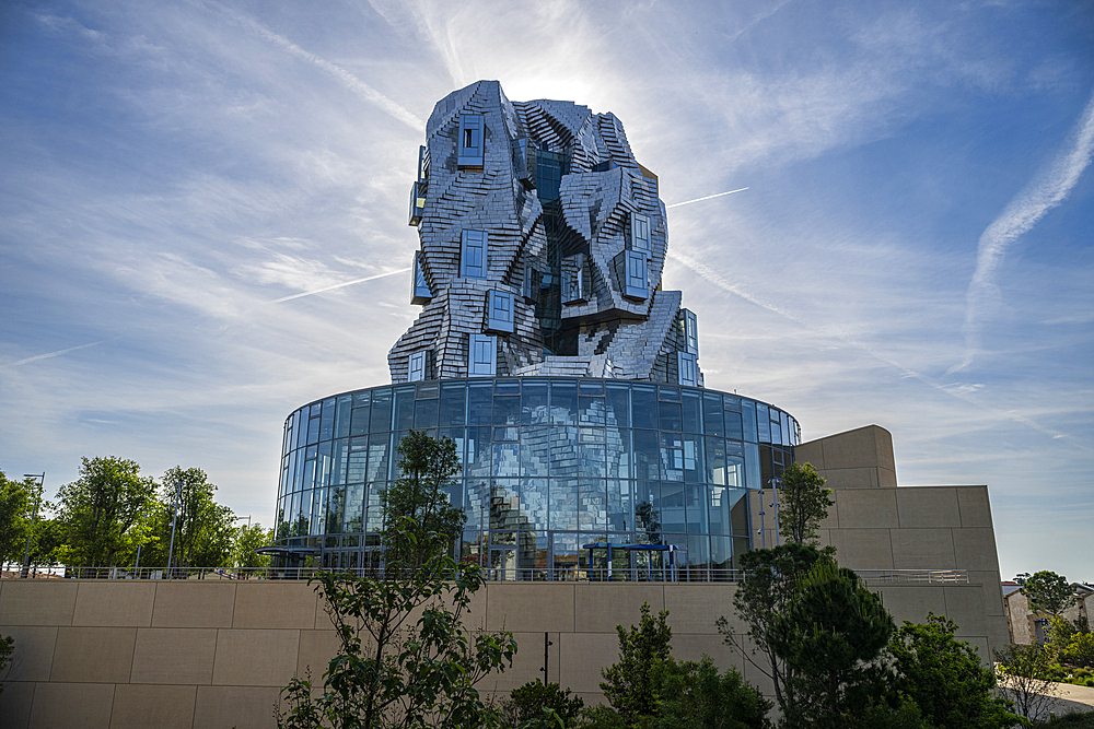 LUMA Cultural Center building, architect Frank Gehry, Arles, Bouches du Rhone, Provence-Alpes-Cote d'Azur, France, Europe