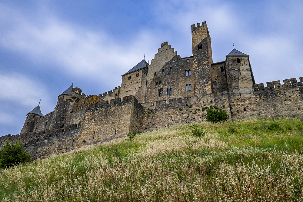 Cite de Carcassonne citadel, UNESCO World Heritage Site, Carcassonne, Aude, Occitania, France, Europe